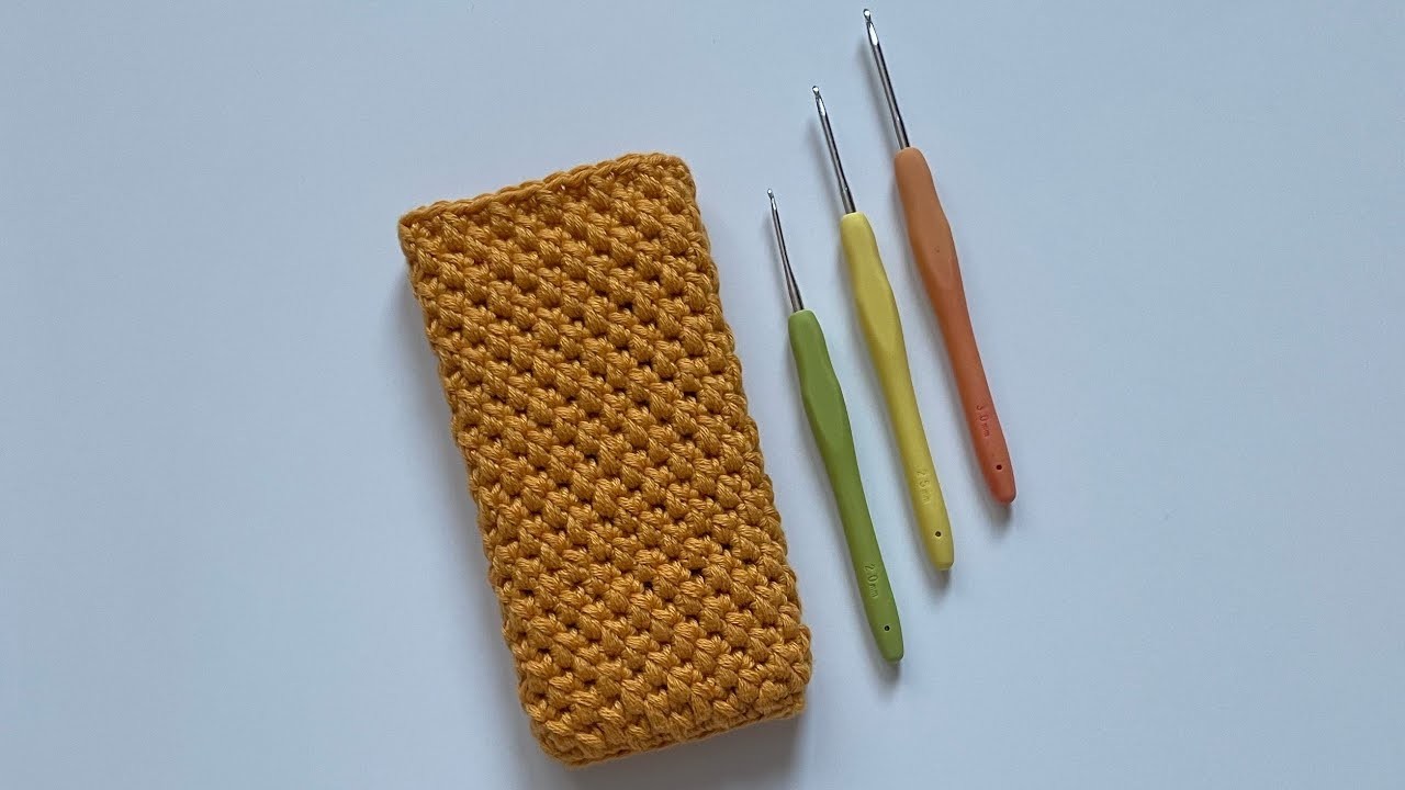 Crochet - Phone Sleeve.Phone Cover - Very Easy and Beginners Friendly Pattern