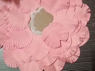 DIY | Beautiful and Easy Wall Hanging | Paper Craft for Home Decoration | Paper Flower Wall Hanging