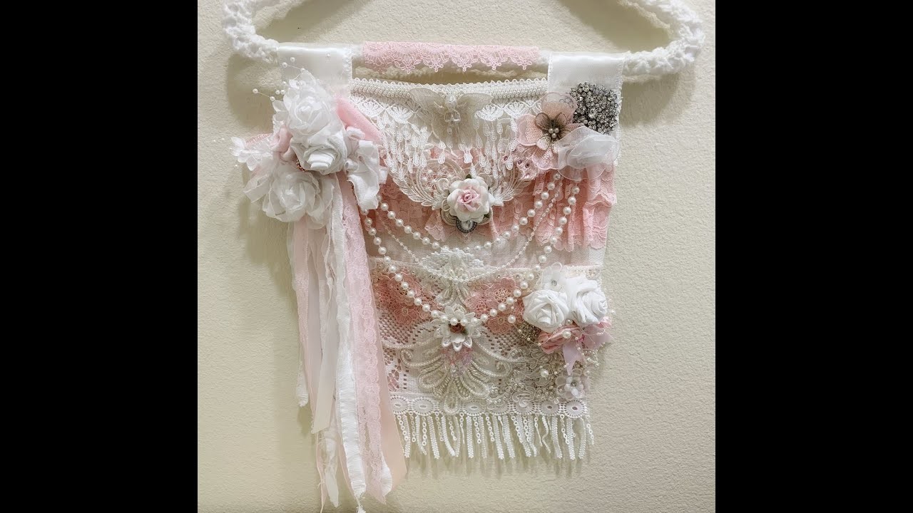 DIY - Shabby Chic Pocket Wall Hanger Project