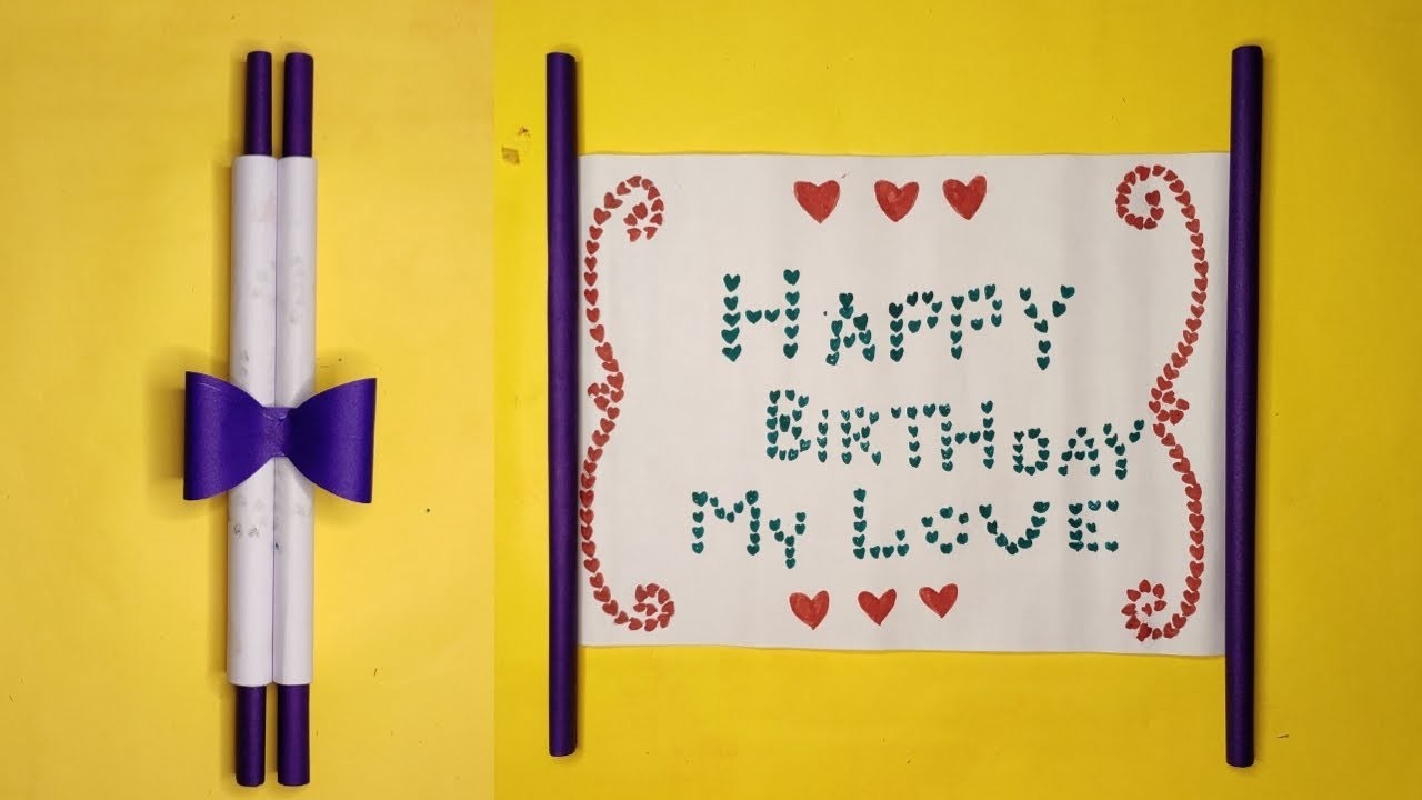 Easy Birthday Card for Love one! Birthday Gift Card Ideas!! DIY Gift Card!!!