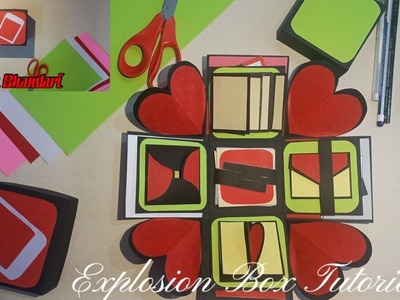 Explosion Box Tutorial || Handmade Explosion Bor for Beginners - Archana Bhandari