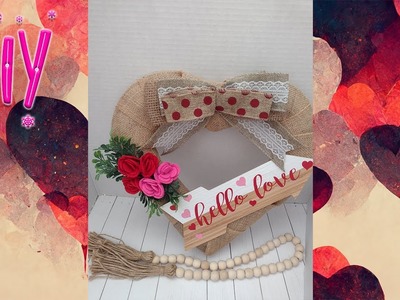 Get Festive with a DIY Heart Wreath in Post-Valentine's February