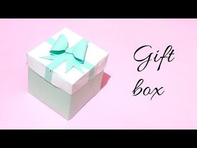 Gift box making idea | Diy gift box | Origami paper box | paper gift box #diy #giftbox #howto