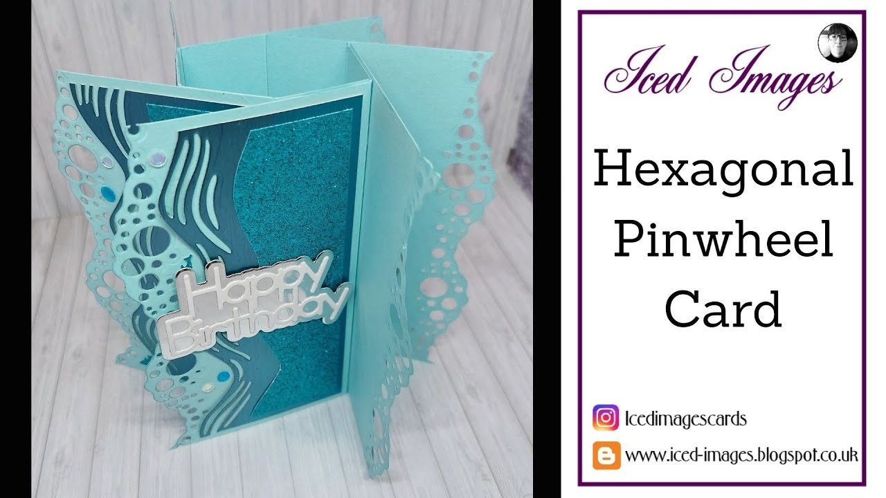 ???? Hexagonal Pinwheel Card