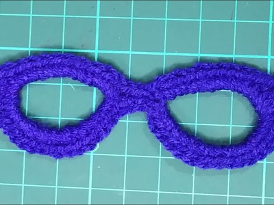 How to Crochet Glasses. Spectacles | Free Crochet Pattern of Glasses | Crochet Free Pattern