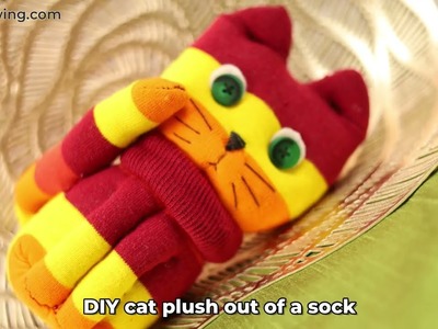 How to make a cat plush - DIY Sock kittens
