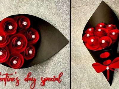 How to make flower ???? bouquet.rose day.diy bouquet.easy.gift. Valentine’s Day bouquet.simple ideas