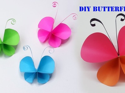 How to Make Origami Paper Butterflies | Easy Paper Butterfly