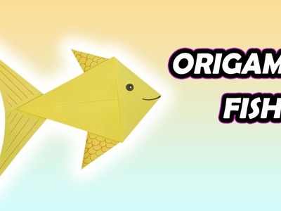 How To Make Paper Fish (DIY Paper Craft - Easy paper crafts fish) #origami