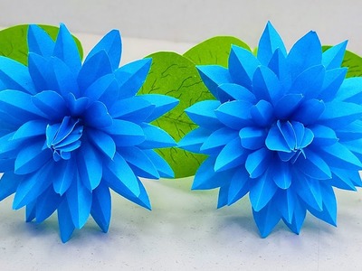 How to make Realistic Easy paper Flowers | Paper flower DIY