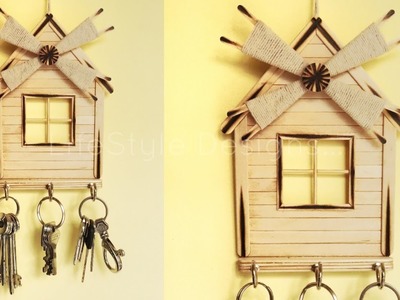 Key Holder Wall Hanging to Decorate your room | Handmade Home Decoration Ideas DIY
