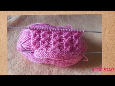 Latest knitting stich pattern|| बेहद खूबसूरत डिजाइन ||#viralvideo #knitting #shinestyle
