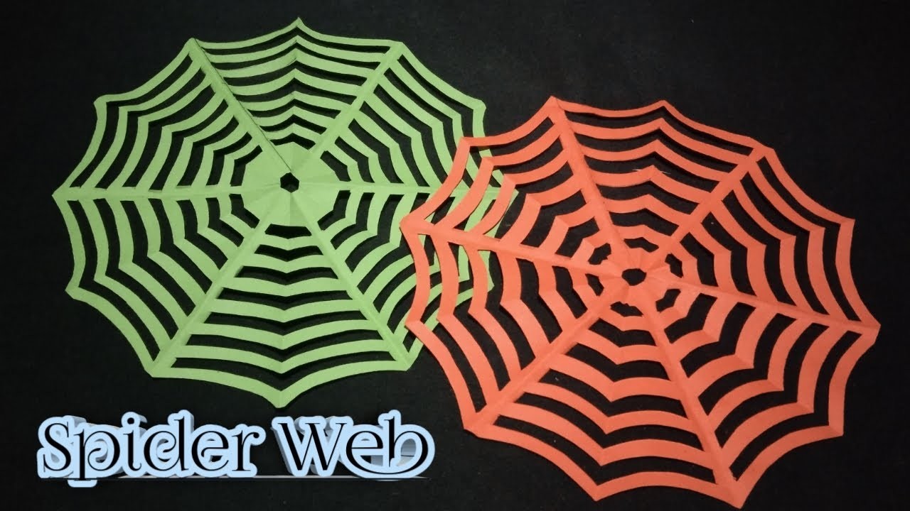 Origami spider web | How to Make a Spider Web