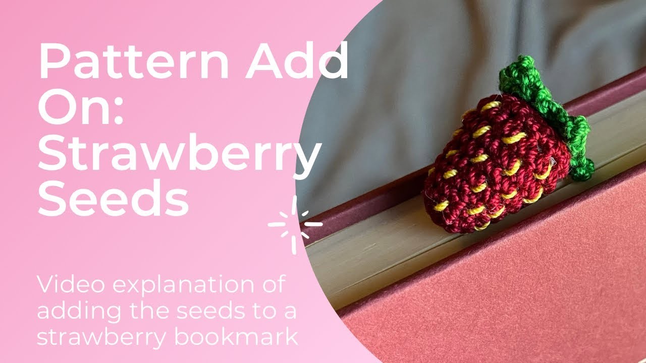 Pattern Add On: Strawberry Seeds