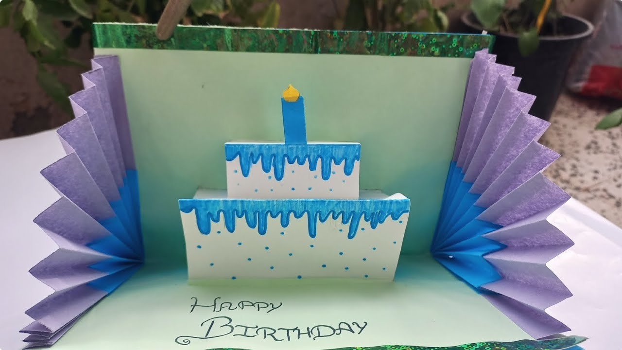 Pop-up Birthday Card || DIY Birthday Card || Safa Sohail