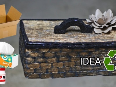 Recycling ideas with Waste Materials ! Super Cool Idea with old cardboard | DIY Cardboard Recycling
