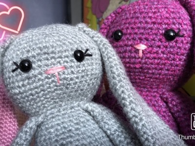 So Many Bunnies! Adorable Crochet Bunny. Amigurumi Rabbit