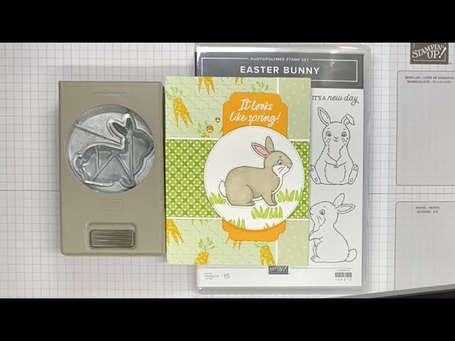 Stampin’ Up! Easter Bunny Looks Like Spring Card Tutorial