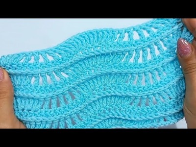 Super Easy Crochet Pattern:???? Wonderful Pattern with 2 rows