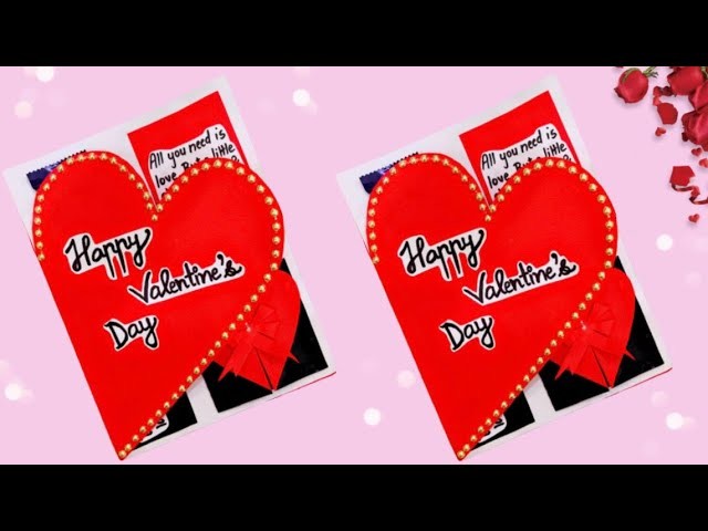 Valentine’s Day Gretting Card | Valentines day card making | Gretting Cards | Valentines Day special