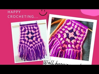 Wall hanging || Dream catcher || Crochet pattern || Tutorial 1
