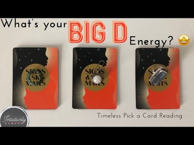 What’s your BIG D energy?! ???????????? Pick a Card Tarot