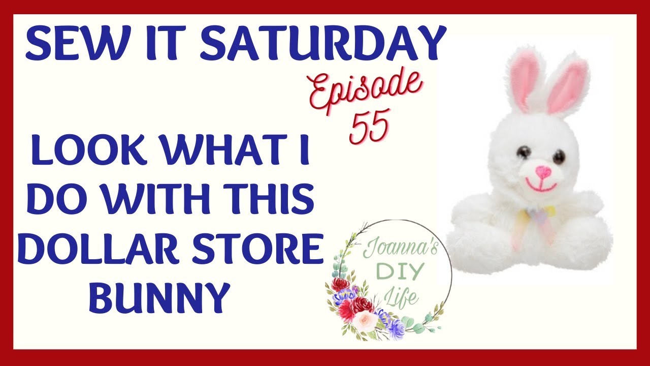 YOU WON’T  BELIEVE WHAT I DO WITH THIS DOLLAR STORE BUNNY ????