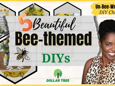 ????5 *Must See* Bee DIYs | Un-Bee-Wreathable DIY Challenge - Feb '23.