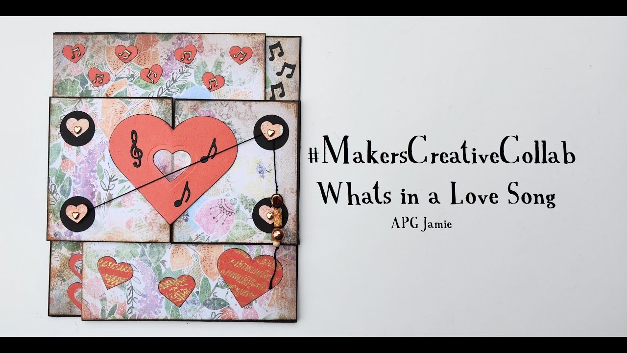 A Flip Style Visual Journal #WhatsInALoveSong #MakersCreativeCollab
