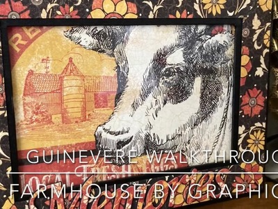 A Guinevere Mini Album using Farmhouse by Graphic 45 - A Walkthrough