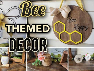 Bee Themed Decor DIYs #bee