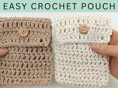 Crochet SMALL Storage POUCH
