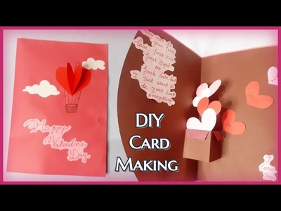 DIY Card Making || Handmade Card for your love once || Valentine Card Making