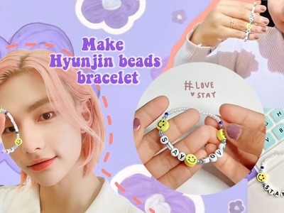 ????⤾ DIY gelang manik-manik Hyunjin | DIY Bracelet Hyunjin Stray Kids