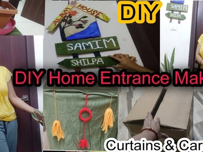 DIY Home Entrance Makeover Ideas || @Shilpablogs