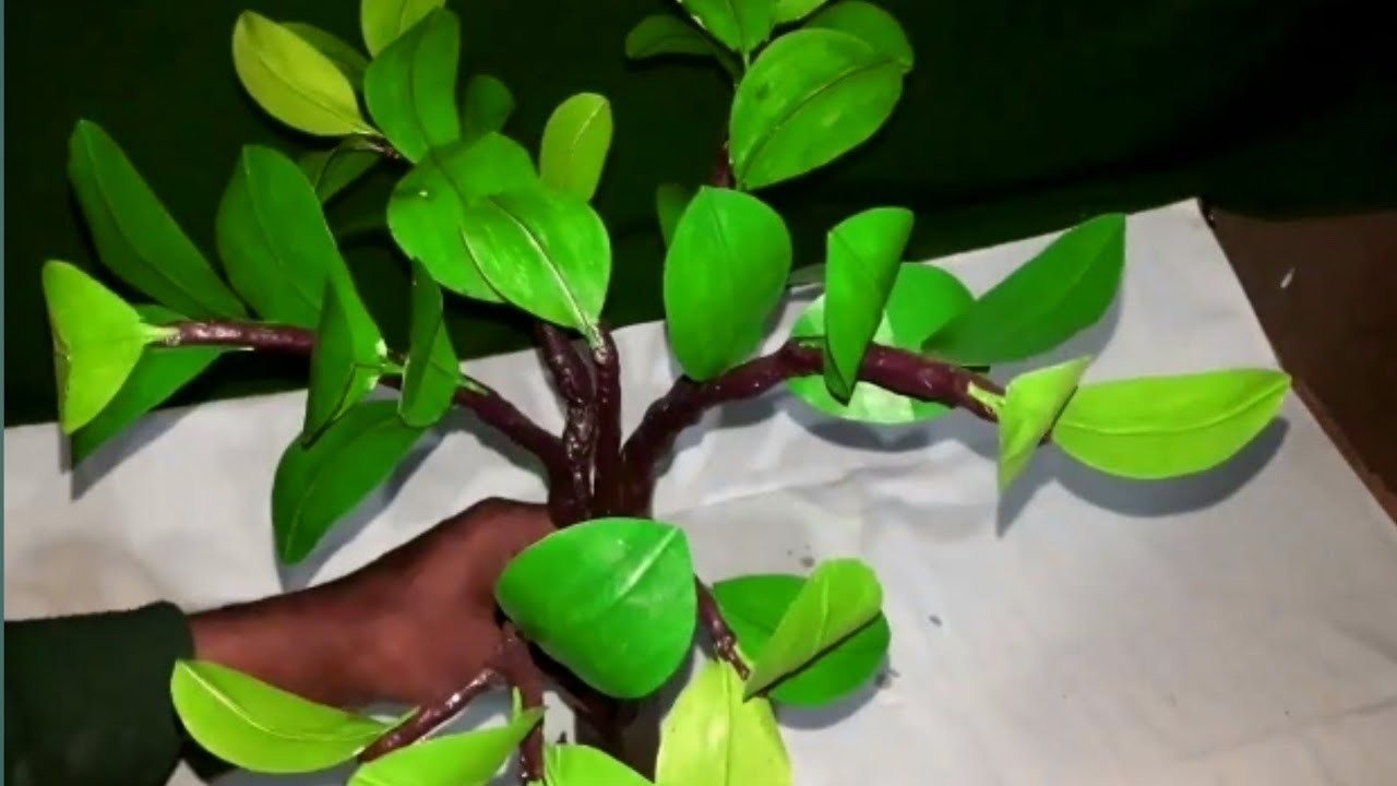 DIY- How To Make jackfruit Tree !! Easy Room Decor Ideas