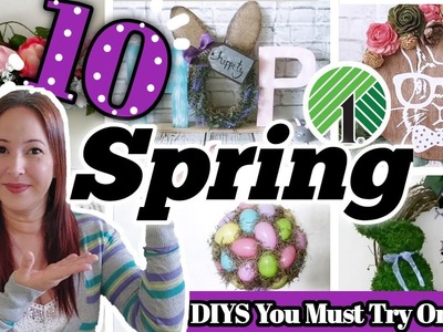 Dollar Tree SPRING & EASTER DIY Ideas for 2023 | HACKS You Must Try This 2023