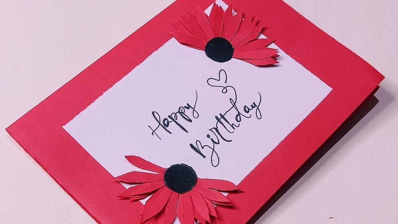 Easy birthday wish card.Handmade birthday wish card.DIY birthday wish card idea.Mycraftdiary