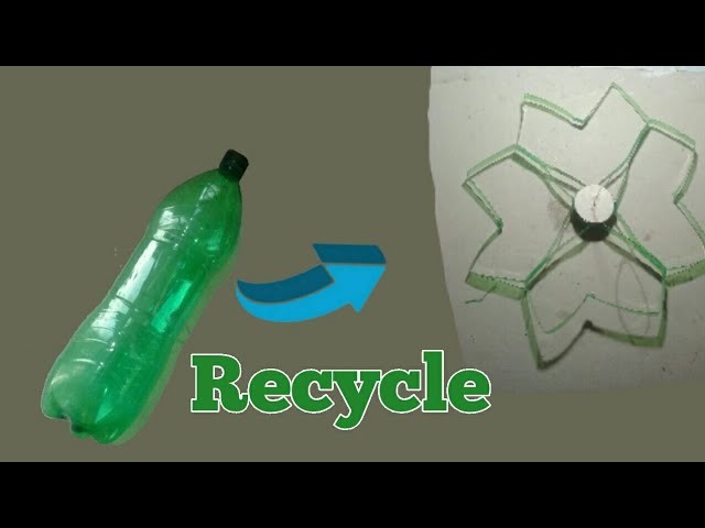 Empty plastic bottles hack for decorations #diy #how #recycle