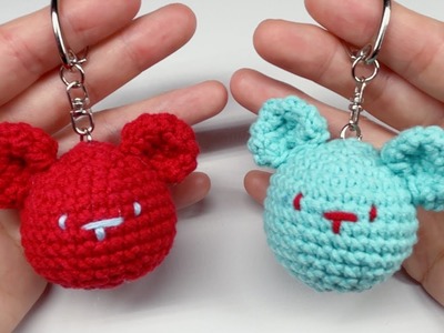 ???? How to Crochet a Bear Keychain | Crochet Amigurumi | Handmade Gift | | Easy Tutorial | DIY