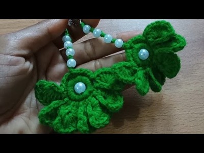 How to Crochet Earrings||Tutorial In Hindi