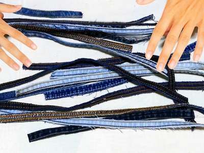How to recycle your jeans into the perfect handbag