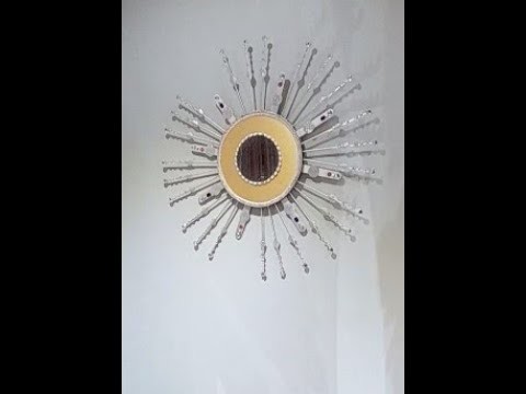 Make a Silver Star Wall Decoration