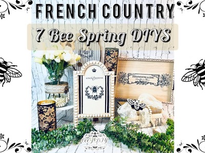 *New* 7 Spring Bee DIYS| French Country Home Decor Look