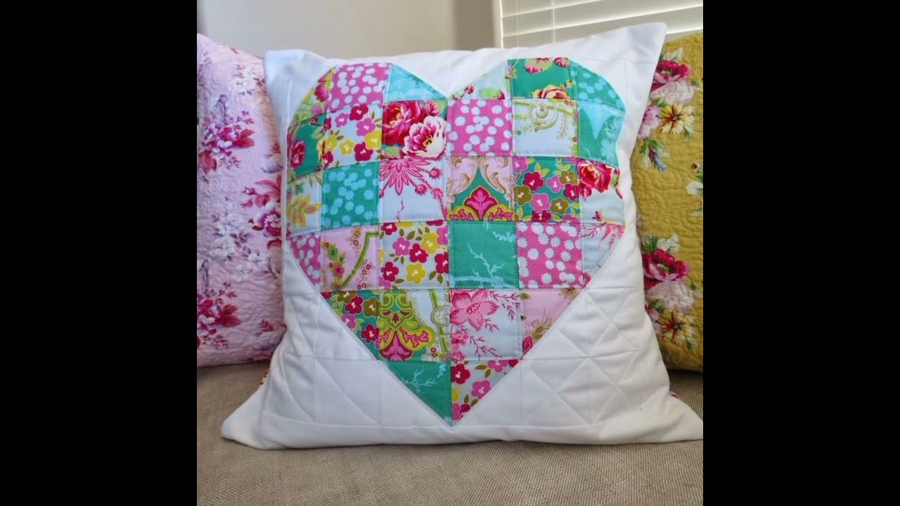 Pillow applique work embroidery 2023