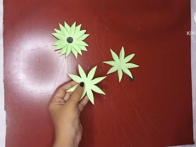 Simple paper flower craft.Colour paper craft ideas ????.Home decor.@CraftBox568