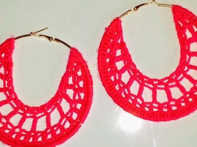 Super easy Crochet Earrings