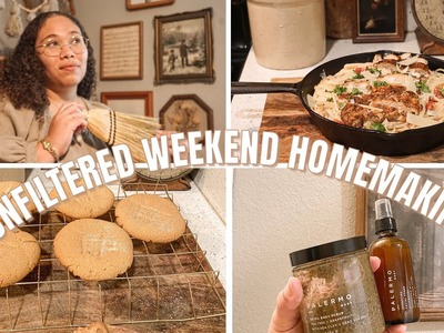 UNFILTERED WEEKEND HOMEMAKING RESET + FARMERS MARKET + MOM OF TWO