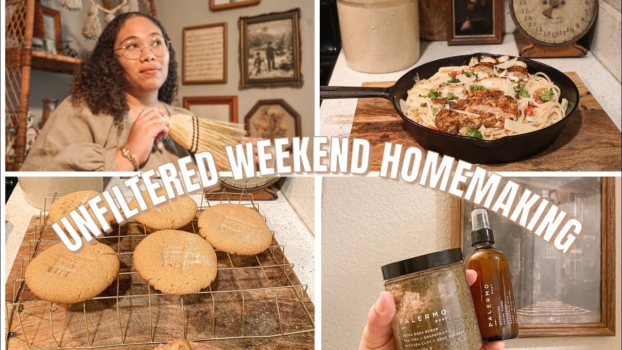 UNFILTERED WEEKEND HOMEMAKING RESET + FARMERS MARKET + MOM OF TWO