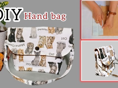 ???? Unique Handbag with a Secret Quick Sewing Technique